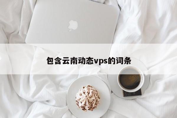 包含云南动态vps的词条